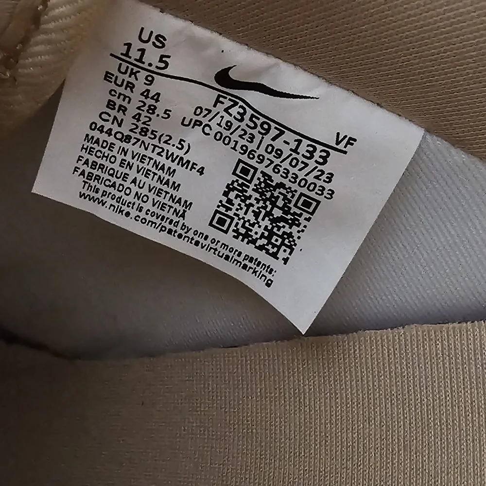 [M-10] Nike Air Force 1 '07 'Sail Sesame' - Picture 9 of 10